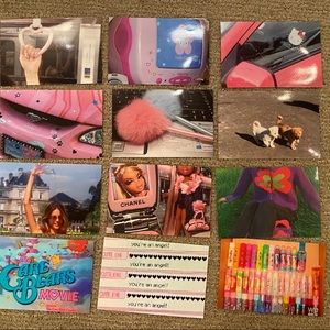 pink y2k photo prints